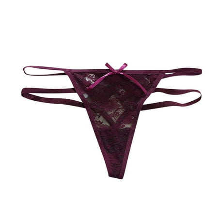 

Lingerie For Women Lady -Lace Briefs Low Waist Knickers Thongs Panties Underwear