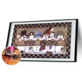 thumbnail image 2 of Peggybuy 5D DIY Full Round Drill Diamond Paint Snowman Mosaic Rhinestone Drawing Picture, 2 of 9
