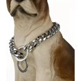 thumbnail image 1 of Collar De Cadena De Perro Pitbull De Acero Inoxidable De 15, 1 of 4