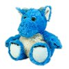 13" Blue and White Microwavable Plush Dragon Stuffed Animal