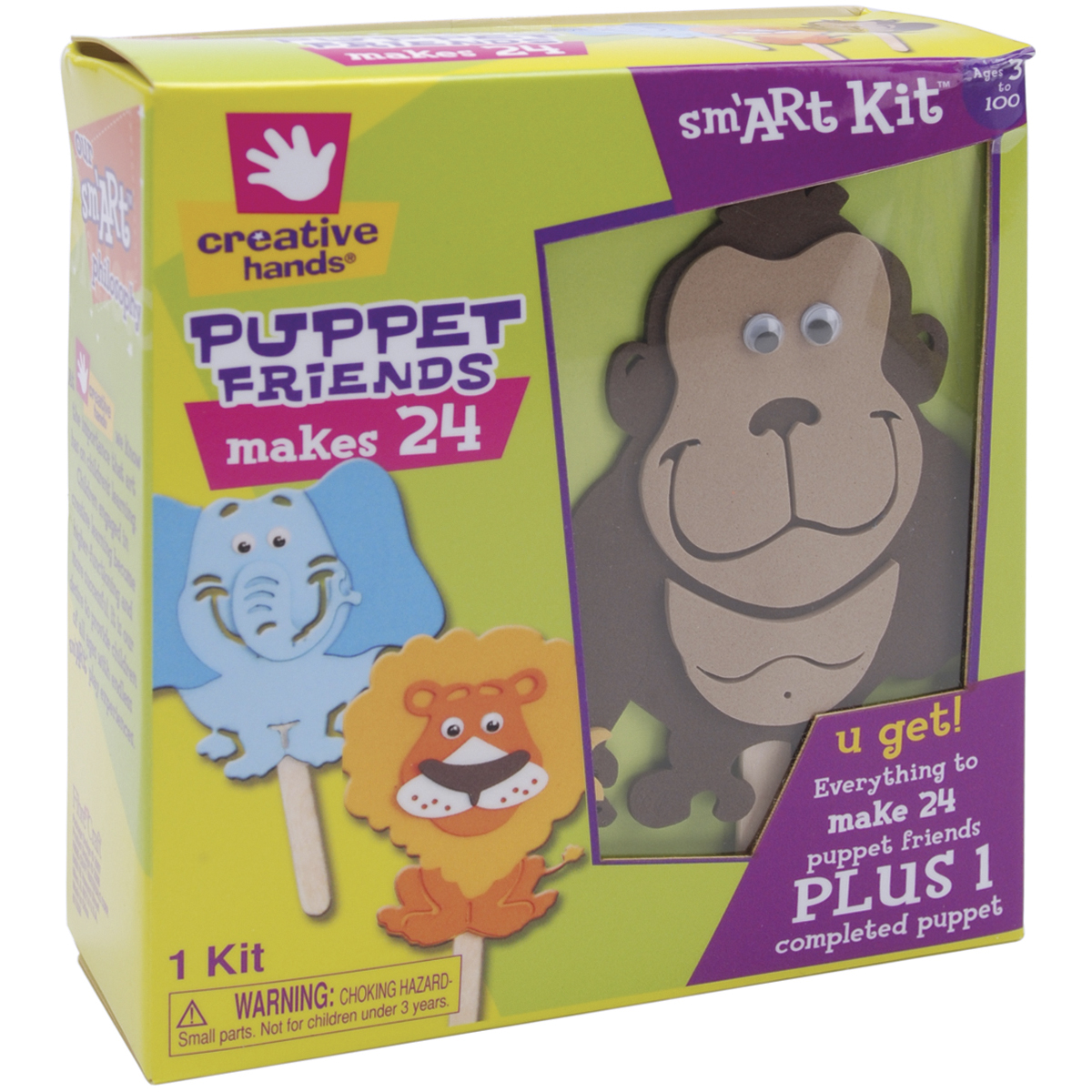 Creative Hands Puppet Friends Kit