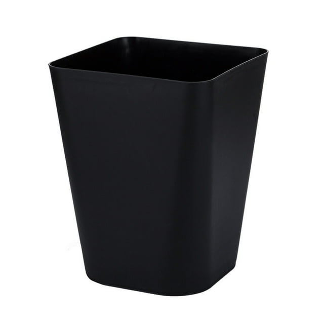 Bathroom Trash Can,Rectangular Commercial Office Wastebasket,Wastebasket Trash Can Garbage For Bathroom Kitchen Countertop Large Plain Trash Can Without Lid Space-Efficient Trash Can