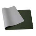 thumbnail image 1 of Matsuzay Alfombrilla de ratón para juegos, varios colores disponibles para un escritorio multifuncional de aspecto moderno y sencillo Juegos de teclado y mouse para computadora Gris + Verde 40*60cm, 1 of 6