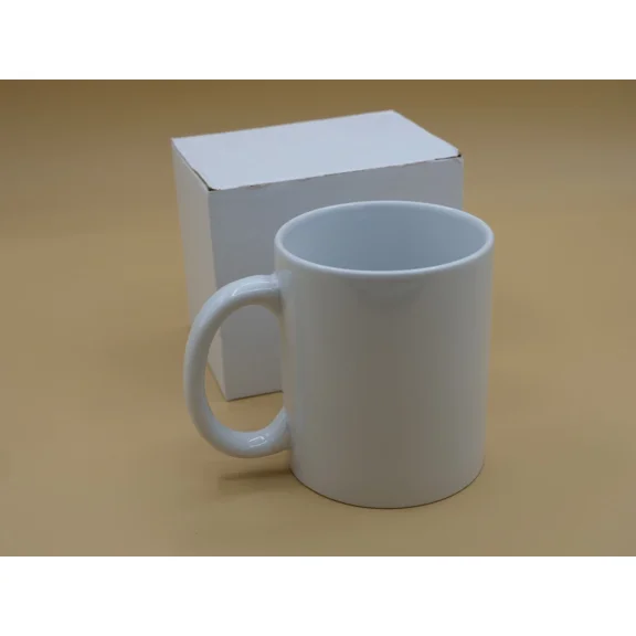 New Coffee Mug Ceramic 11Oz Cup White