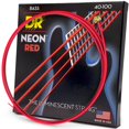 thumbnail image 1 of Cuerdas para bajo DR Strings Hi-Def Neon Red Bass Lite (NRB40), 1 of 8