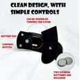thumbnail image 6 of DODOING LED Visor Glasses Dual Control 7 Colors Futuristic Glasses Light Up Glasses Rave Glasses luminous glasses, 6 of 8