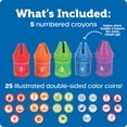 thumbnail image 6 of Learning Resources Counting Crayons - Counting Activities, Ages 18 Months +, 6 of 7