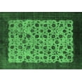 thumbnail image 1 of Ahgly Company Indoor Rectangle Oriental Emerald Green Industrial Area Rugs, 7' x 10', 1 of 4