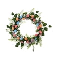 thumbnail image 2 of Corona de Flores de Huevo de Pascua, Corona de Primavera de Pascua para Ventana de Pared de Puerta Delantera, 2 of 8