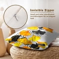 thumbnail image 4 of Autumn Falling Ginkgo Pillow Covers - Ginkgo Leaf Decorative Throw Pillow Covers 18x18 Inch Rustic Fall Pillow Cases Set of 2 for Couch Sofa Living Room Patio Furniture, 4 of 7