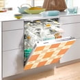 thumbnail image 2 of Yayeee Magnetic Dishwasher Cover for The Front Decoration Home Kitchen Machine Sticker Protector, Geometric Pattern, 2 of 6