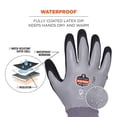 thumbnail image 4 of Guantes de trabajo de invierno Ergodyne ProFlex 7501 impermeables, paquete de 12, 4 of 8