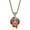 Gold, variant on PikaLF Crystal Joker Necklace for Men, Gothic Joker Clown Head Necklace, Hip Hop Evil Clown Pendant Necklace with 22.8” Chain, Halloween Joker Clown Mask Necklace, Punk Jewelry Gift for Men