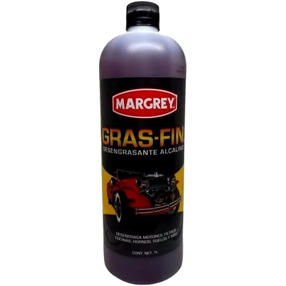 Gras-Fin Margrey 1 Litro | Desengrasante Multiusos para Limpieza Profunda