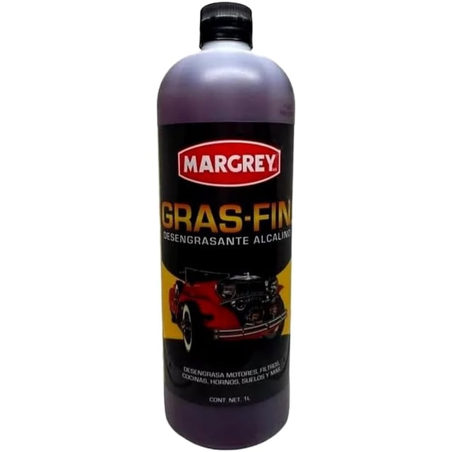 Gras-Fin Margrey 1 Litro | Desengrasante Multiusos para Limpieza Profunda
