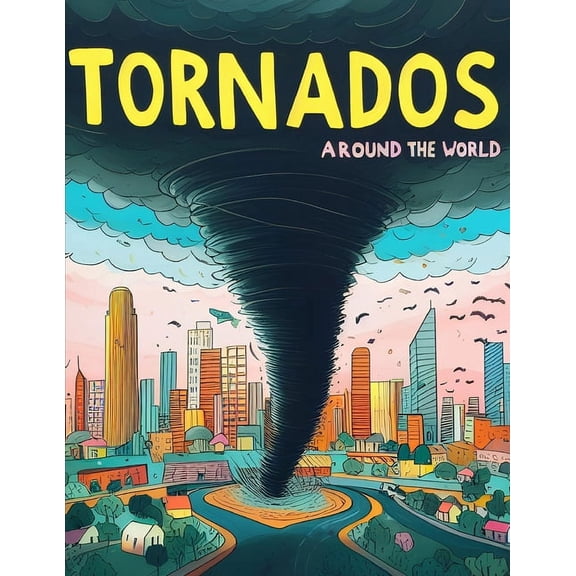 Tornados Around the World: Coloring Book for Kids, (Paperback)