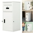 thumbnail image 6 of golytefs Package Delivery Box with Lock Outdoor Package Delivery for Porch House (White), 6 of 9