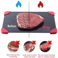 thumbnail image 3 of Bandeja de descongelación de descongelación rápida, placa de descongelación antiadherente con bordes de silicona para carne y alimentos congelados Sincero Hogar, 3 of 7