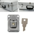 thumbnail image 5 of ESTONE Metal Jewelry Box Lock Suitcase Buckles Toggle Hasp Latch Catch Clasp With Key, 5 of 7