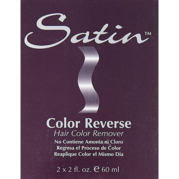 Satin Color Reverse Hair Color Remover Kit 2 oz each, 2 ea