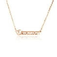 thumbnail image 2 of Collar de amistad Sonducket con colgante de oro rosa Capricornio AP009332-03, 2 of 6