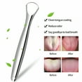 thumbnail image 4 of RAGUPEL Stainless-Steel Tongue Scraper Metal Tongue Cleaner Dental Care, 4 of 4