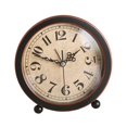thumbnail image 3 of Baoblaze Silent Non Ticking Desk Bedside Table Vintage Retro Analog Alarm Clock, 3 of 8