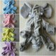 thumbnail image 3 of Juguete de peluche de piel de elefante para Bebé y Niño, almohada suave Anminal de gran tamaño para calmar el sueño, muñeca calmada para regalo, 40/60cm, novedad, 3 of 4