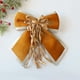 thumbnail image 4 of Christmas Wreath Bow Pre Tied Bow For Christmas Tree Garland And Outdoor Decoration Door Decoration Swag Wreath Garland Fall Winter Boxing Day, 4 of 6