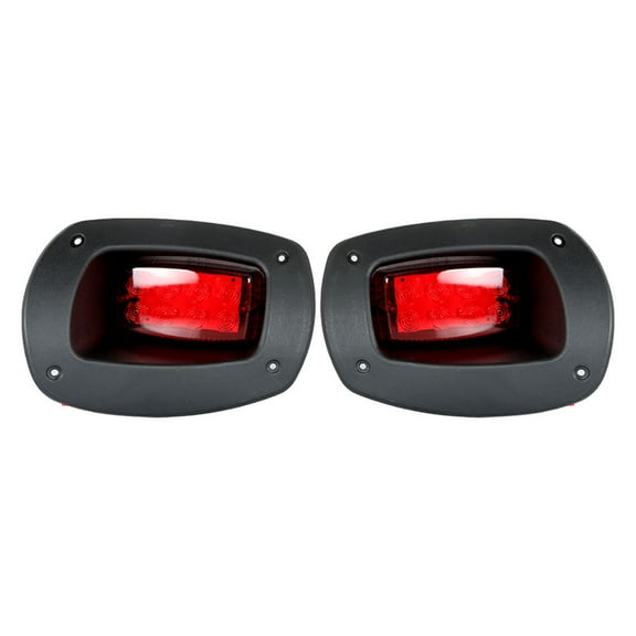 Genrics Golf Cart Tail Light RXV-Led Pair 2008 - 2015 for EZGO RXV