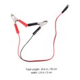 thumbnail image 2 of Arborister 50cm Motorcycle SAE to Alligator Clips Charging Wire 12-24V 10A 18AWG Adapter Cable Power Supply, 2 of 10