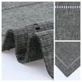 thumbnail image 2 of Unique Bargains Set of 6 Rustic Polyesterl Placemats for Dining Table Decor Gray, 2 of 6