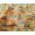 thumbnail image 4 of oneOone Silk Tabby Pale Yellow Fabric Geometric Craft Projects Decor Fabric Printed By The Yard 42 Inch Wide, 4 of 4