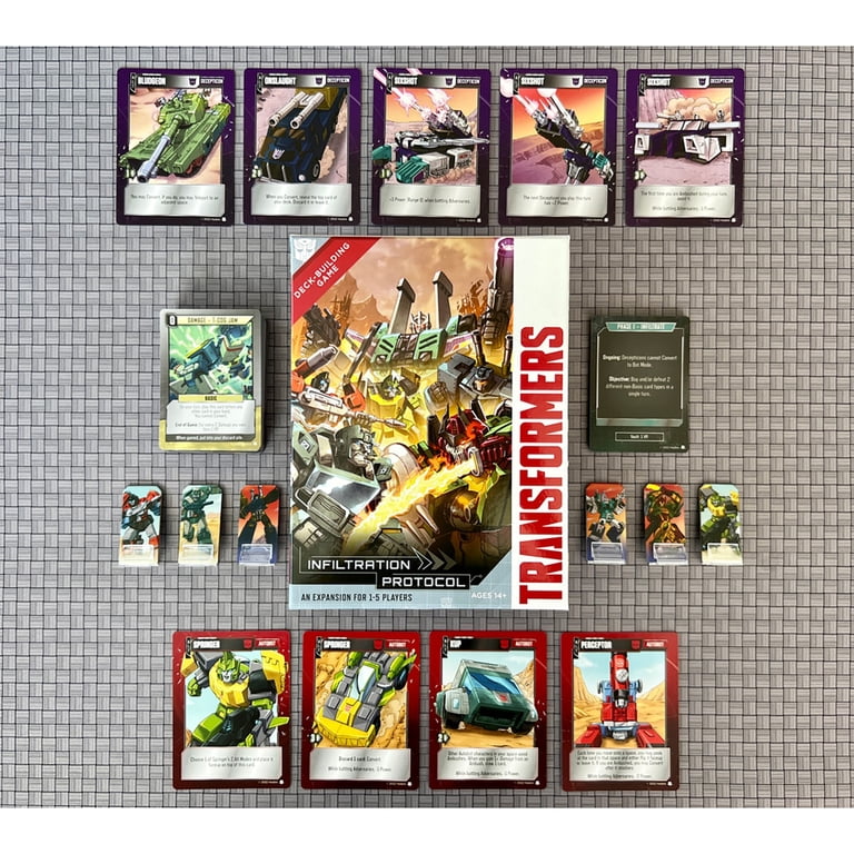 yugioh transformers deck Yu-Gi-Oh Invincible Fortress Structure Building Game you can play the likes of Rodimus Prime Wreck TCG: DUAD - New TCG