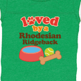 thumbnail image 4 of Inktastic Rhodesian Ridgeback Loved by a (dog Breed) Boys or Girls Baby Bodysuit, 4 of 5