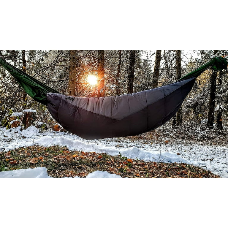 The Adventure Under Quilt Hammock Camping Insulation Black Gray