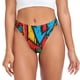 thumbnail image 1 of Fotbe Colorful Arrow Graffiti Pattern Tanga Sin Costuras para Mujer con Estampado – Panties Invisibles, Transpirables y Cómodos para Uso Diario-X-Small, 1 of 6