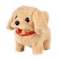 thumbnail image 4 of Muñeco de peluche eléctrico de conejo y perro de simulación para niños, juguete con sonido y movimiento, se puede llamar hombre y mujer eléctricos, 4 of 5