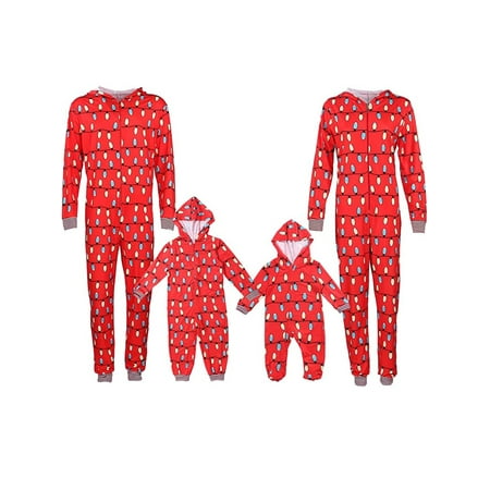 

Frobukio Christmas Family Matching Pajamas Sets Hoodies Or T-shirt with Pants