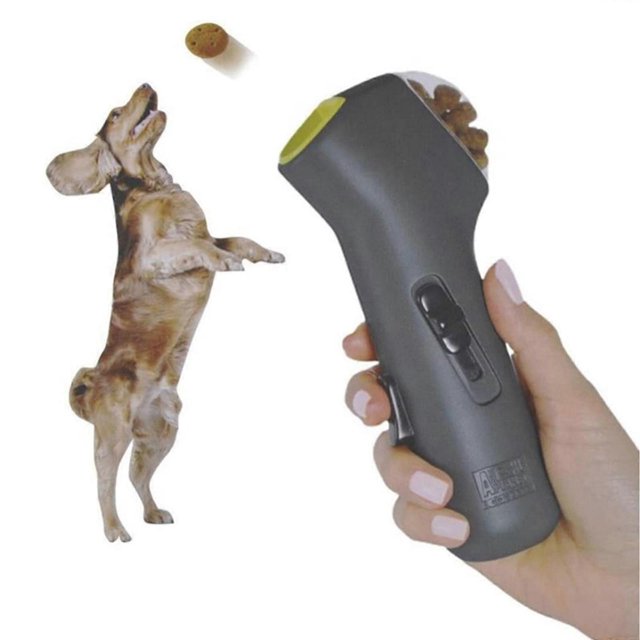 Throwing Feeder, One-click Launch, No Electricity Needed, Outdoor Pet Training Snack Dispenser, Interactive Launcher And Ball Toy For Dogs