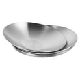 thumbnail image 5 of Masteelf 5pcs Stainless Steel Round Mini Saucer Bowls Decorative Side Dishes Metal Dipping Plate for Soy Sauce Seasoning Condiments Sushi Appetizers, 5 of 7