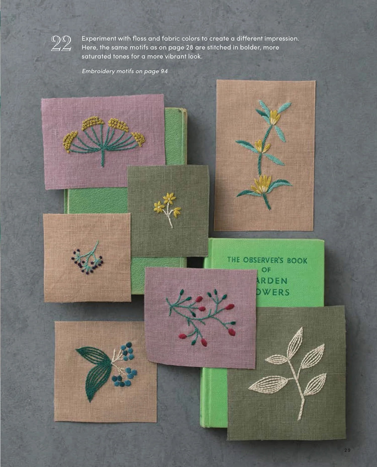 Botanical Embroidery: 25 Designs to Mix & Match: 4 Elegant Projects [Book]