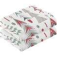 thumbnail image 2 of GZHJMY Christmas Tree Cotton Hand Towel Set of 2, Highly Absorbent Soft Fingertip Towels for Bathroom Kitchen Hotel Gym Spa, 16 x 28 Inch Washcloths, 2 of 7