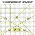 thumbnail image 3 of Square Tool Ruler Sewing for Fabric Quilt Patchwork Grid Line Precise, 3 of 6