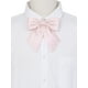 thumbnail image 4 of INSPIRAR CHIC Lazos Metálicos Brillantes para Mujeres, Lazos Pre-atados de Color Sólido, Lindos en Rosa Claro, Talla Única, 4 of 6