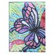 thumbnail image 5 of Funda protectora para pasaporte de cuero con pintura de diamante en forma especial de mariposa DIY Hugtrwg Para estrenar, 5 of 9