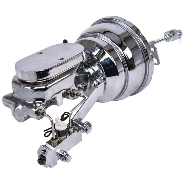 JEGS Power Brake Booster Conversion Kit | For 1964-1974 GM A, F, & X Body Cars | Compatible With Front Disc/Rear Drum Systems