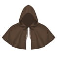 thumbnail image 1 of Capa de Halloween Yinane Cosplay con Capucha Medieval café, 1 of 8