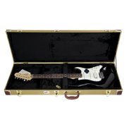 Gearlux Rectangular Electric Guitar Hard Case - Tweed