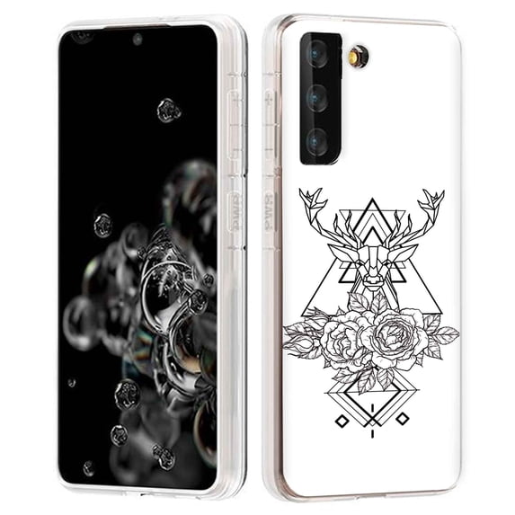 TalkingCase Slim Phone Case Compatible for Samsung Galaxy S21 5G, S30,(Not S21+,S21 Ultra),Stylish Roses Print,Lightweight,Flexible,Soft, USA